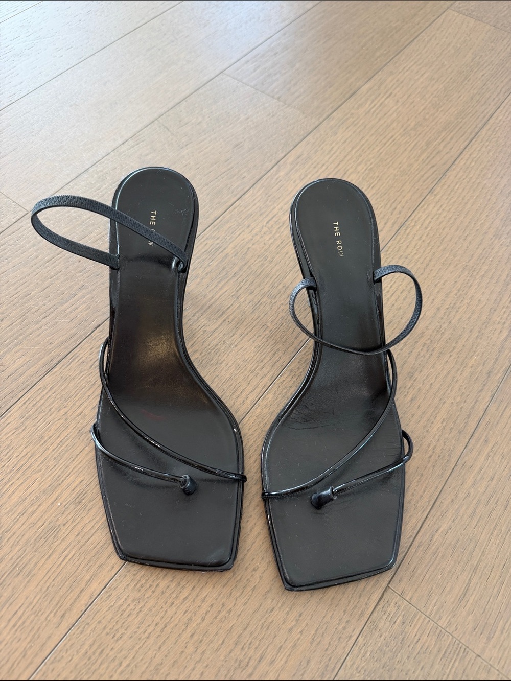 The Row Rai Sandals Black